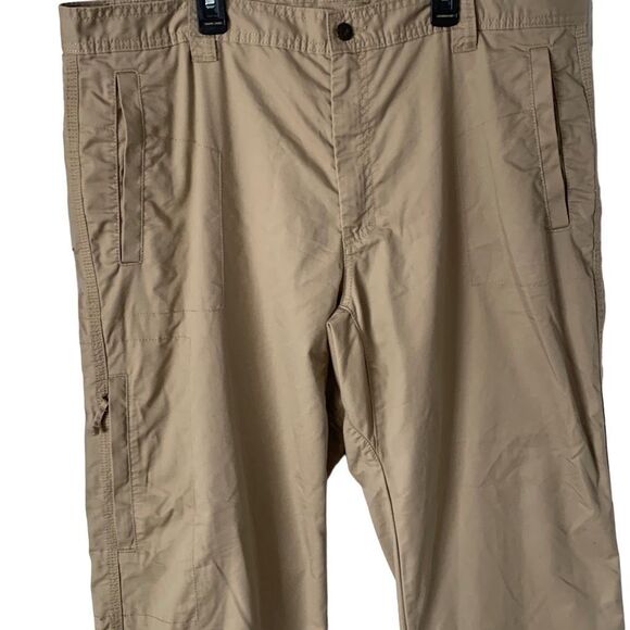 Pre Owned Men’s L.L. Bean Pants Re Enforced Pockets Heavy Duty 40 X 30 Comfort - Picture 8 of 16